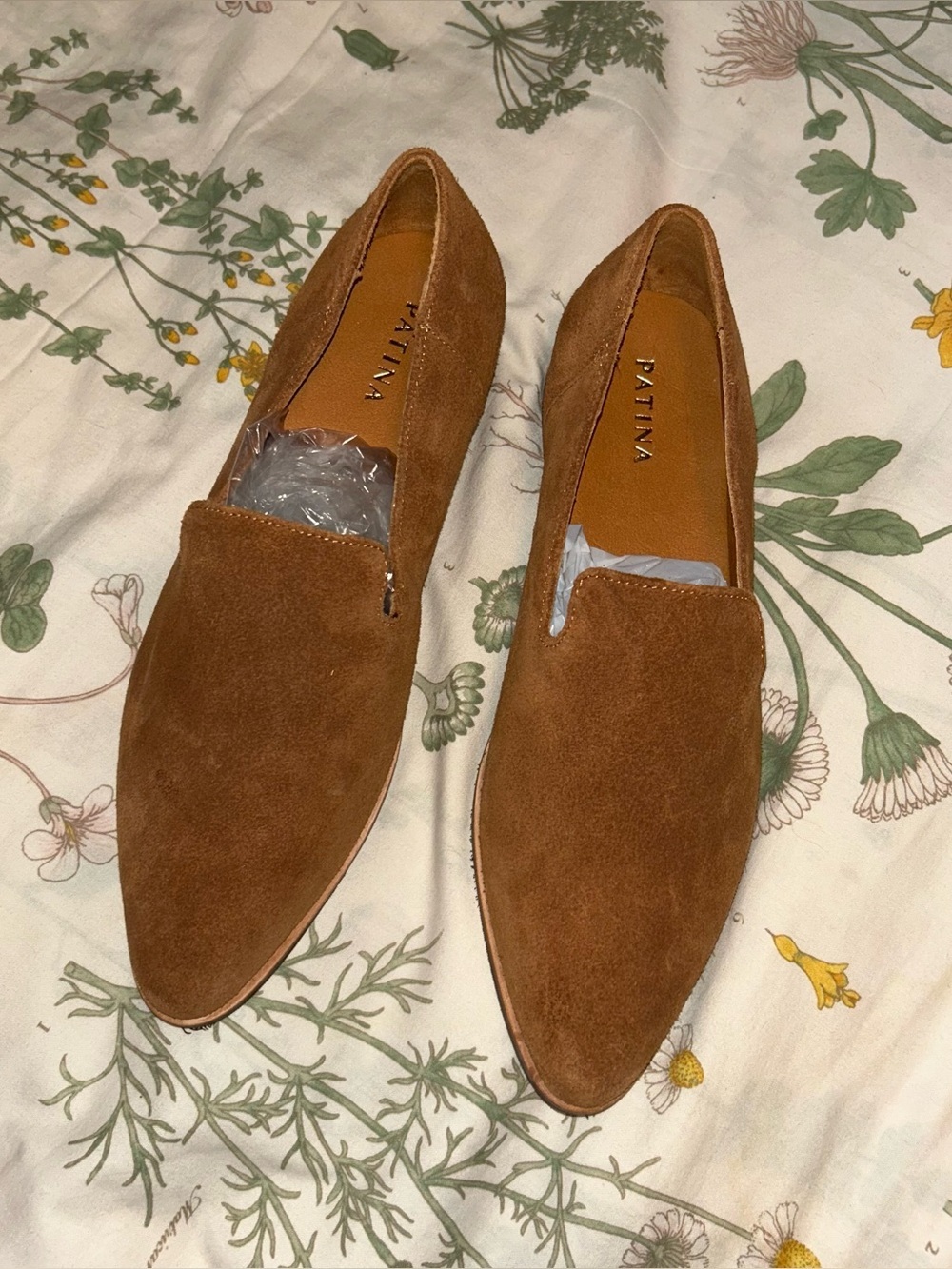 Portland Leather Patina Women's Pointed Flats